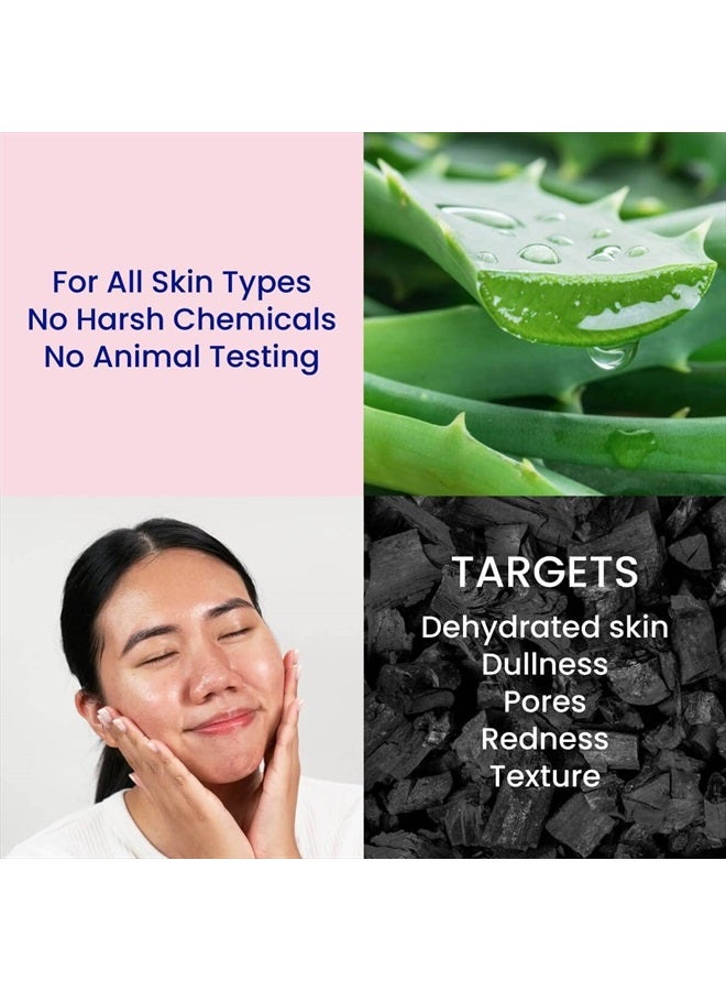 FACETORY قناع الوجه للعناية بالبشرة من K Beauty - مجموعة أفضل 7 أقنعة ورقية | قناع وجه كوري طبيعي متميز لجميع أنواع البشرة - بدون كبريتات وبدون بارابين (7 قطعة) - Image 2