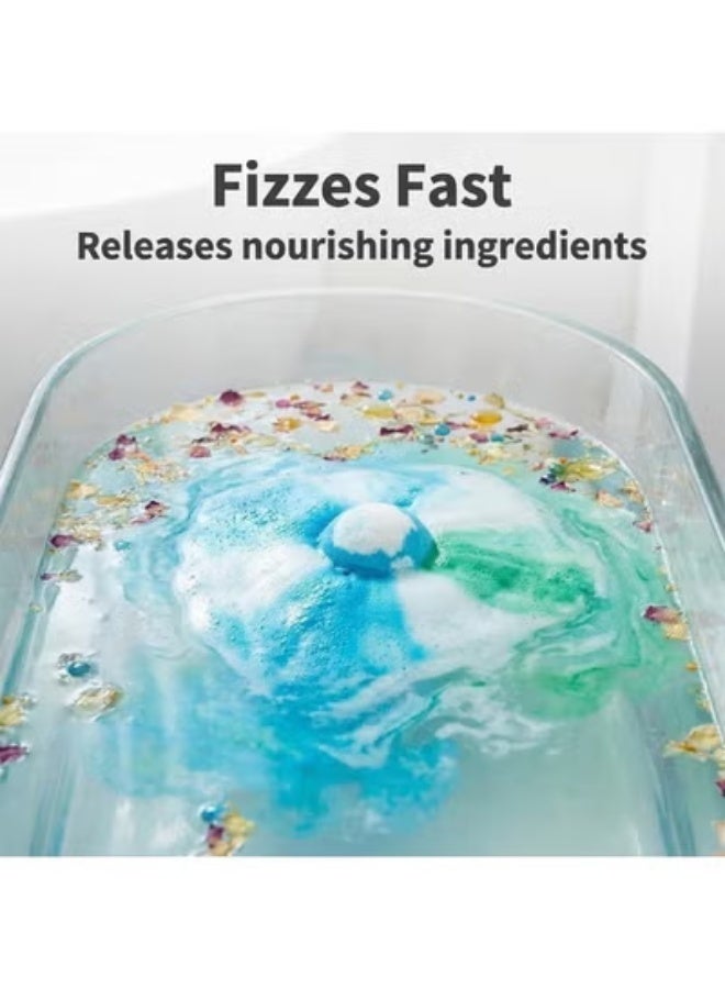 Surprise Toy Bath Bombs Gift Set | Natural Essential Oil Fizzing Bath Balls with Cute Toy Inside | Moisturizing SPA Bubble Bath for Kids & Adults - Image 4