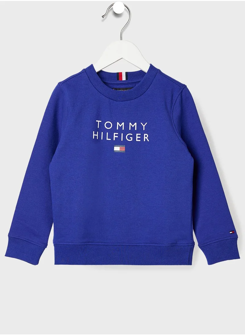 TOMMY HILFIGER Kids Logo Sweatshirt