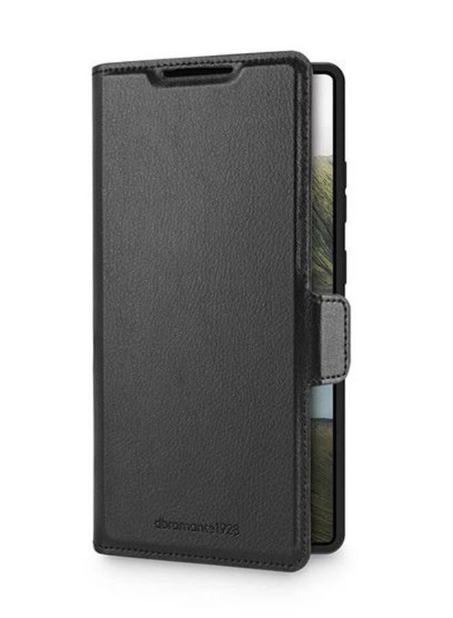 DBRAMANTE1928 Oslo Pro Galaxy S25 Ultra Wallet Case - Black - Image 4