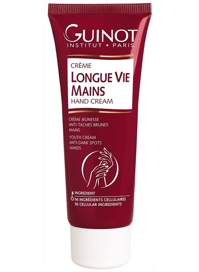 GUINOT Longue Vie Multi-Action Vital Hand Care, 2.5 oz - Image 1