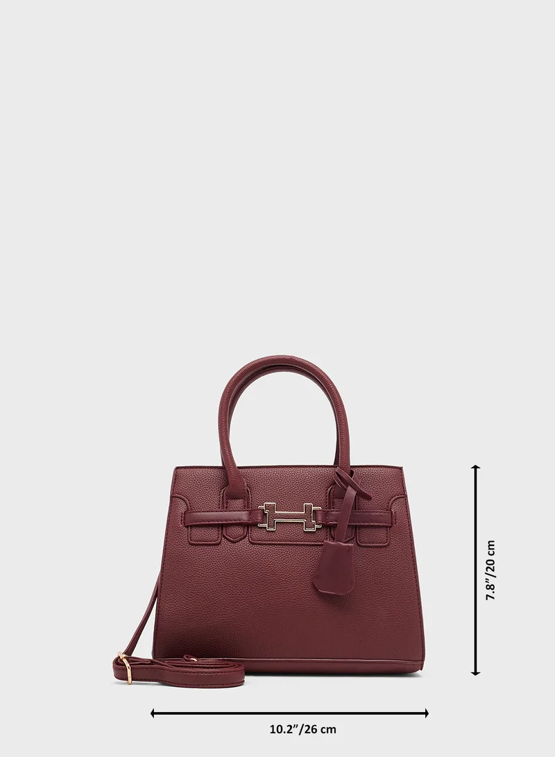 ELLA Top Handle Structured Tote