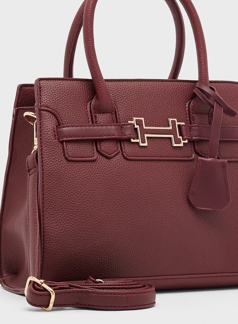 ELLA Top Handle Structured Tote