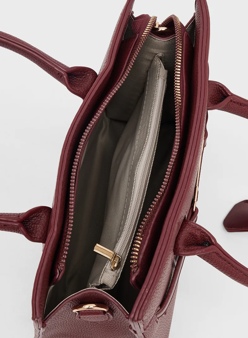 ELLA Top Handle Structured Tote