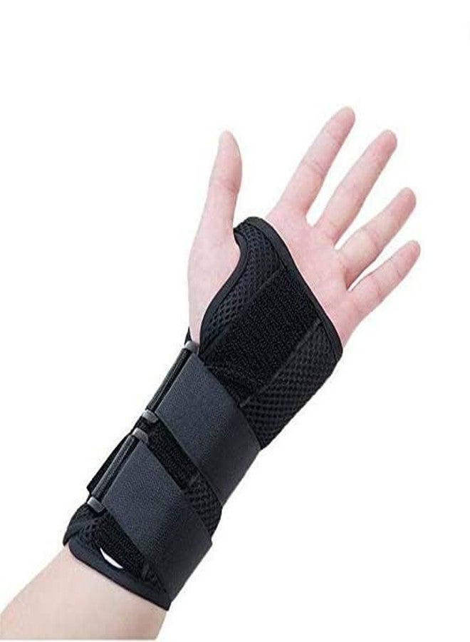 Zepham Wrist Support For Pain Relief Carpal Tunnel Splint Right-Hand Thumb Support For Men And Women Tunnel Syndrome Wrist Thumb Brace (Right Hand) Black_Large. - Image 2