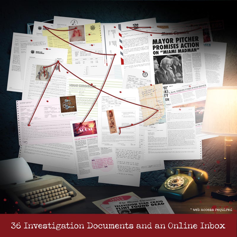 Cryptic Killers Unsolved murder mystery game - Cold Case Files Investigation Detective clues/evidence - Solve the crime - For individuals, date nights & party groups - Murder in Miami - Image 3