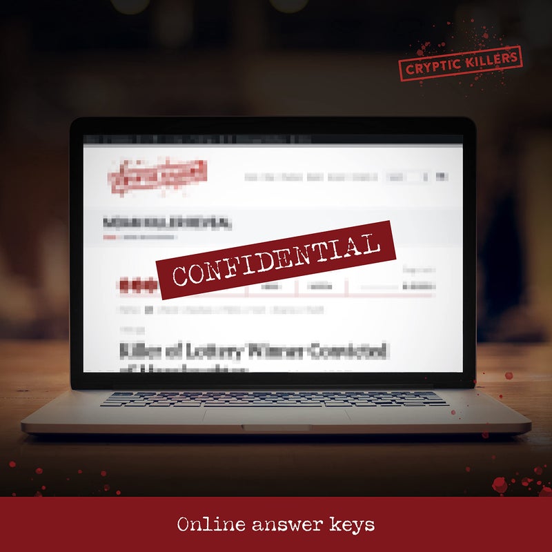 Cryptic Killers Unsolved murder mystery game - Cold Case Files Investigation Detective clues/evidence - Solve the crime - For individuals, date nights & party groups - Murder in Miami - Image 4