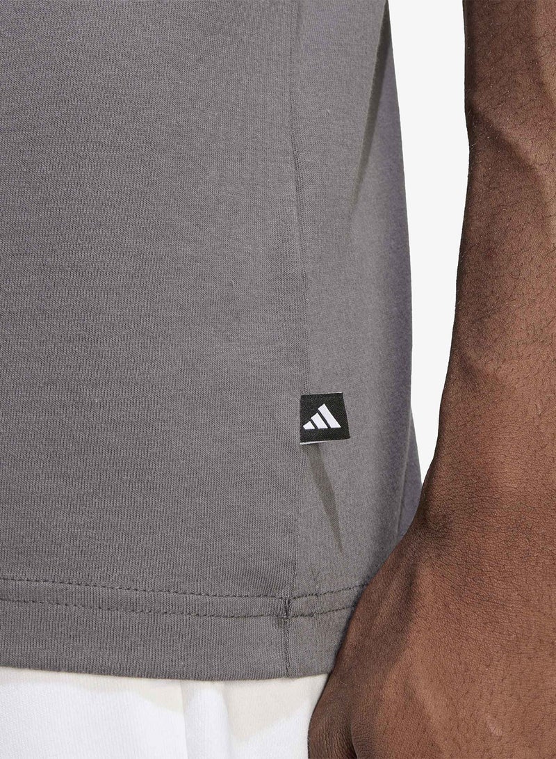 اديداس تيشيرت برسومات شعار عصري مموه - Image 4