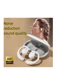 Generic New ear hanging earphones are painless and non bone conduction Bluetooth earphones with long battery life  - Image 2