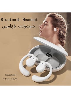 Generic New ear hanging earphones are painless and non bone conduction Bluetooth earphones with long battery life  - Image 2