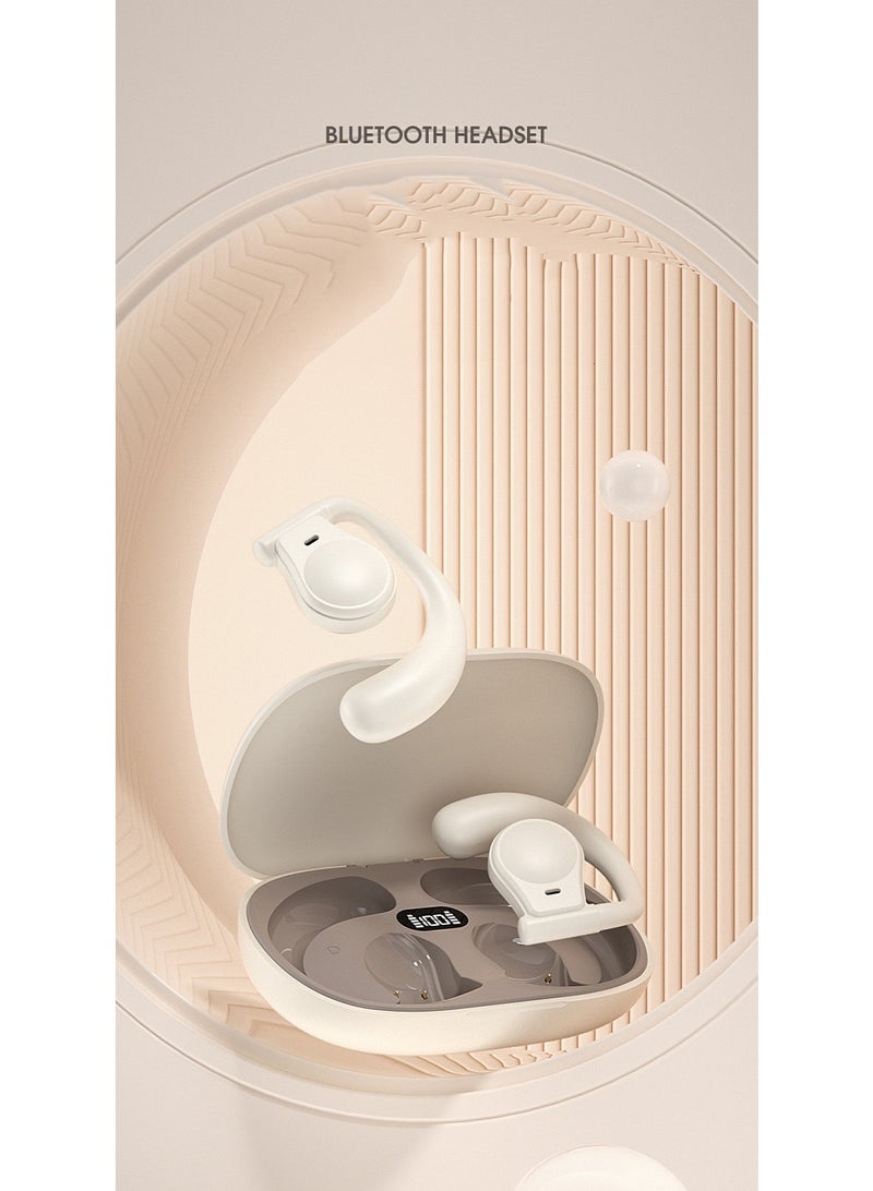 Wireless Earphones, Bluetooth Earphones, Futuristic Aesthetic Design, Feather Like Wearing, Open Ear Listening, Long Battery Life, Ios And Android - Image 2