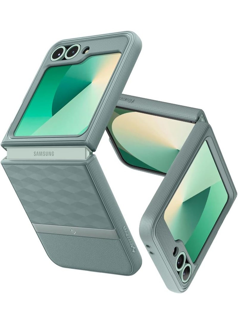Caseology Parallax for Samsung Galaxy Z Flip 6 Case Cover (2024) - Sage Green - Image 1