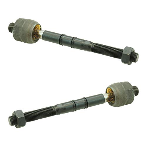 TRQ Front Inner Tie Rod Set Compatible with 2003-2008 Mini Cooper - Image 1
