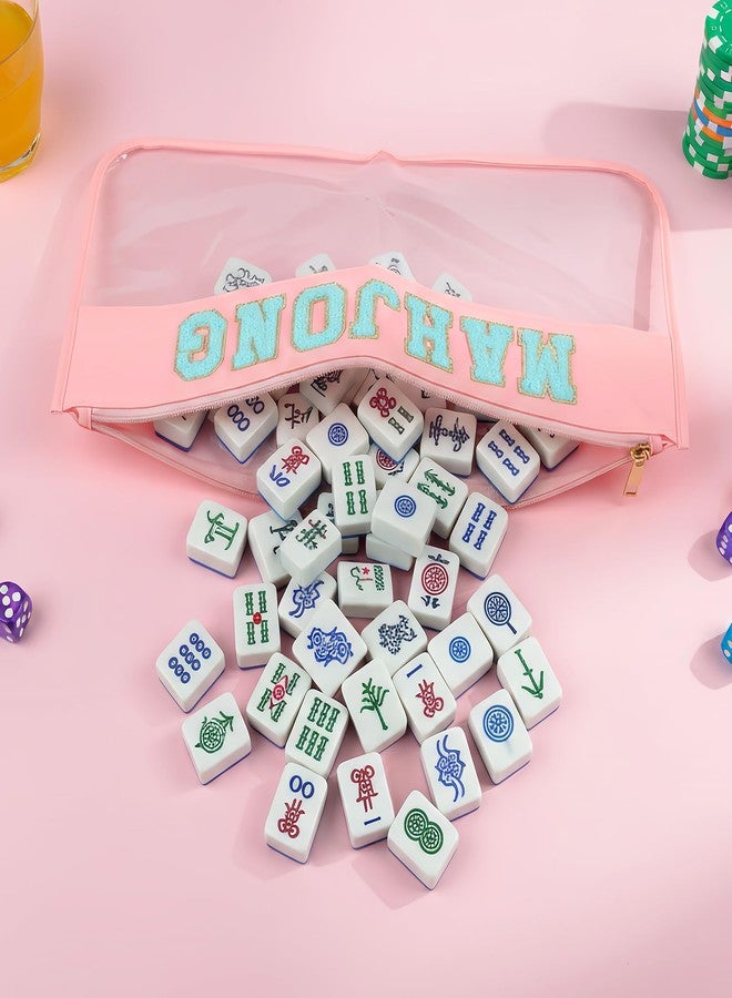 Ebrima Mahjong Bag, Mahjong Case for American Mahjong Tile Set with Line Reader & Handle (Case Only) - Image 3