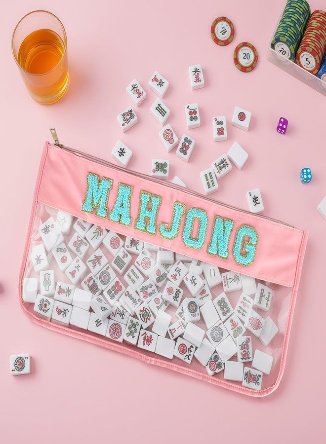 Ebrima Mahjong Bag, Mahjong Case for American Mahjong Tile Set with Line Reader & Handle (Case Only) - Image 4