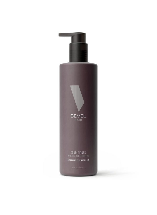 Bevel - Hair Conditioner For Men With Coconut Oil And Shea Butter Sulfate Free Conditioner For Textured Hair Moisturizes Conditions And Detangles Hair 12 Oz (Packaging May Vary) - Image 1