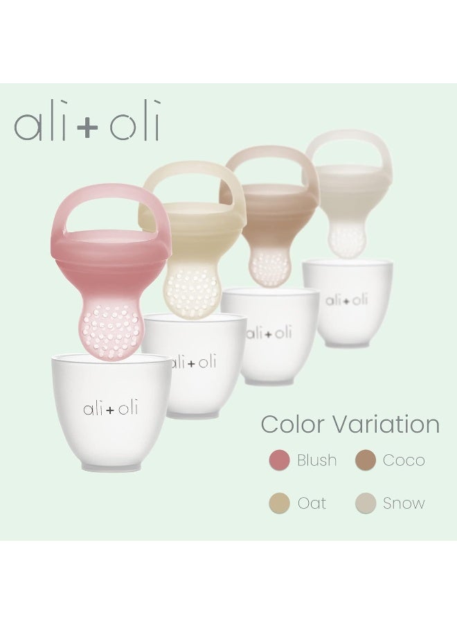 Ali+Oli Food & Fruit Feeder Pacifier Set for Baby - Image 2