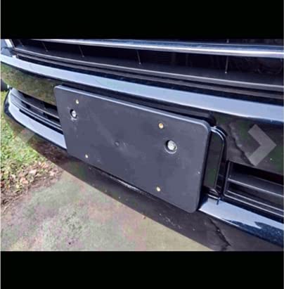 License Plate Bracket for Toyota Land Cruiser 20162021 Adapter Kit fits Factory Round Bumper Holes No Drilling Required