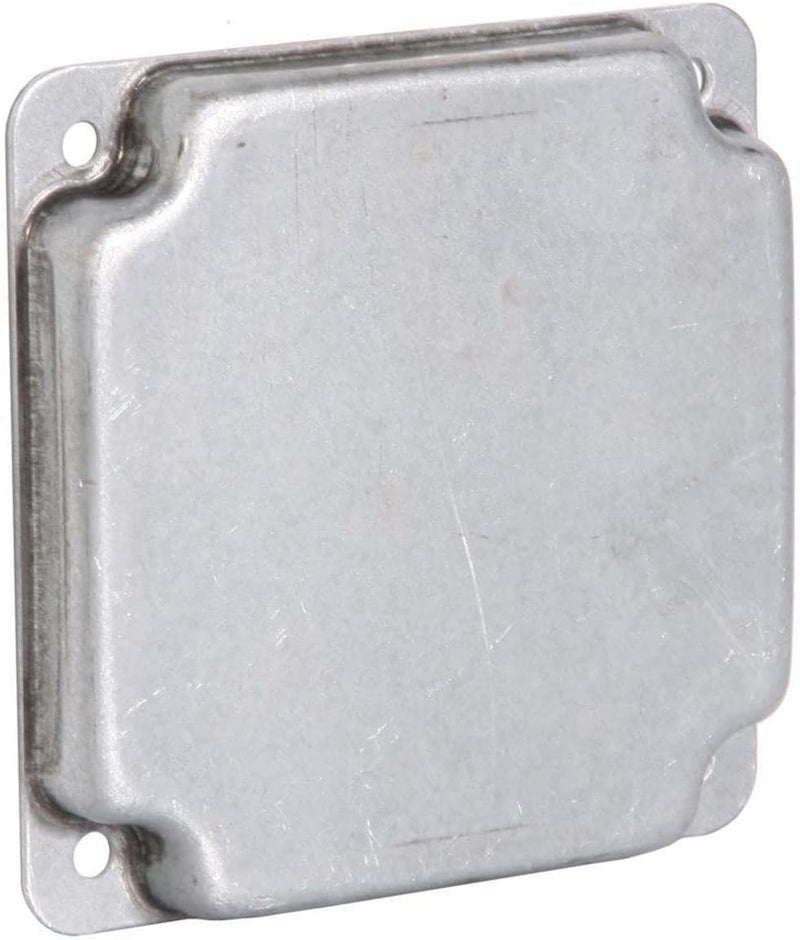 RACO غطاء عمل مربع مكشوف 804C، فارغ، بدون ثقوب، 4" - Image 1