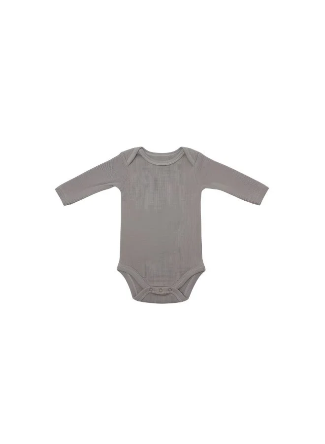 Bambimici Bambimici 3-Pack Animal Print Long Sleeve Bodysuit