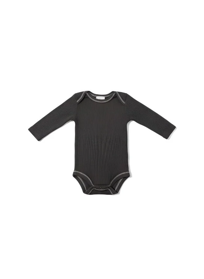 Bambimici Bambimici 3-Pack Animal Print Long Sleeve Bodysuit