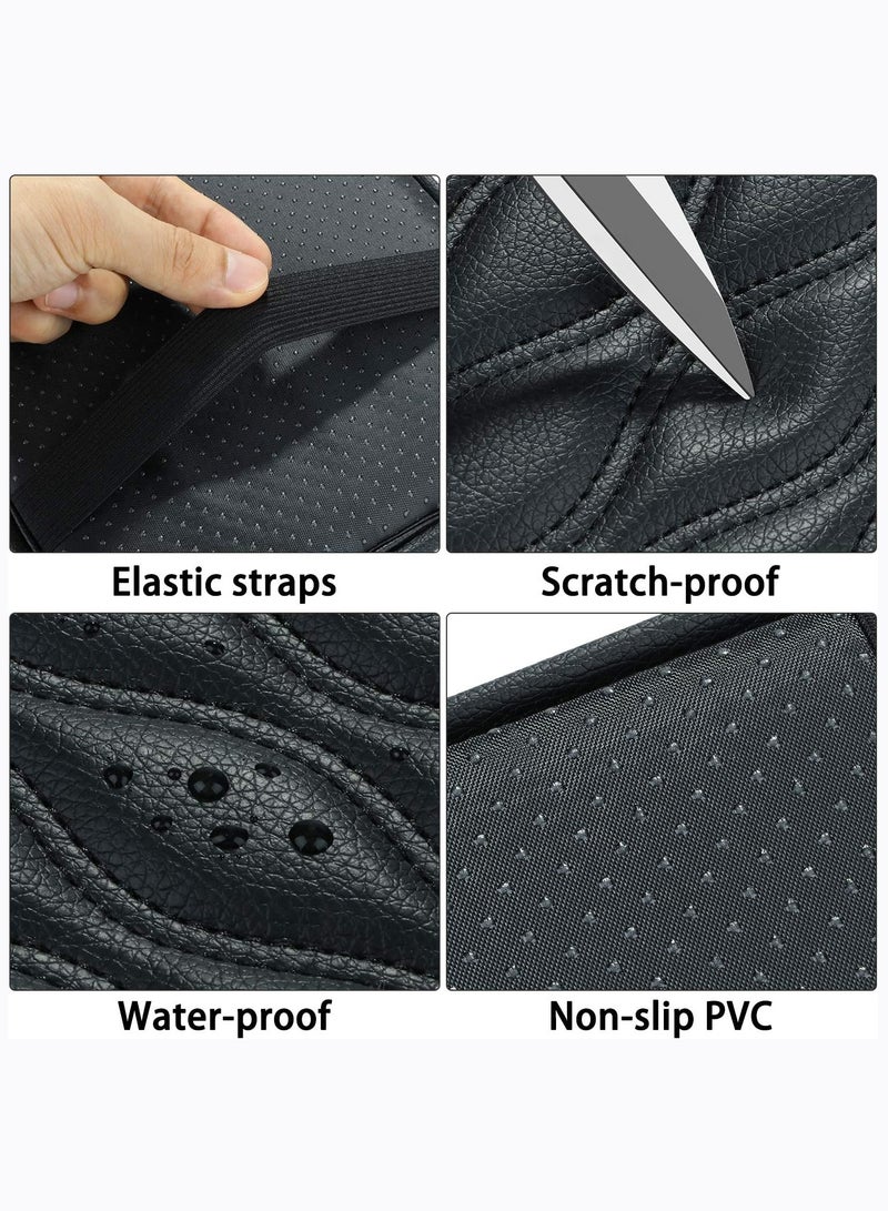 Auto Center Console Cover Pad Universal Fit for SUV/Truck/Car, Waterproof Car Armrest Seat Box Cover, Leather Auto Armrest Cover - Image 5