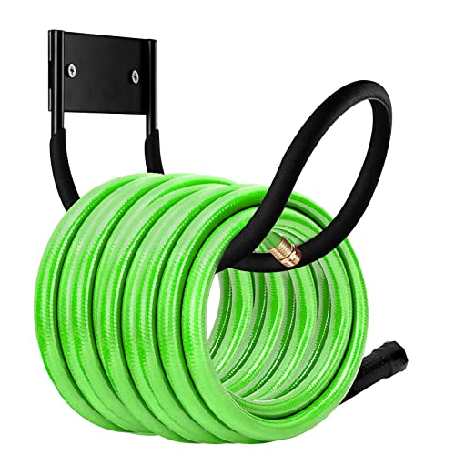 Sageme Hose Hanger, Heavy Duty Metal Hose Holder Wall Mount, Hook for Garden Hose/Expandable Hose/Hose Reel/Water Hose/Pocket Hose/Flexable Hose/Magic Hose (Hose Holder 125 Ft) - Image 1