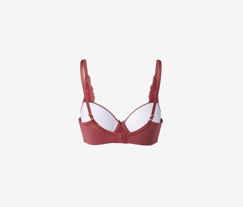 Tchibo Women Underwire Cup Bra, Terracotta - Image 3