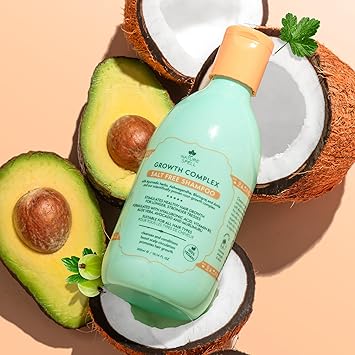 Nature Spell Hair Growth Shampoo 300ml Sulphate Free Shampoo Infused with Ayurvedic Herbs Stimulates Healthy Hair Growth Suitable for All Hair Types 100 Vegan Made in the UK - Image 4
