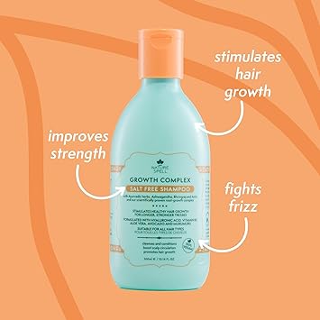 Nature Spell Hair Growth Shampoo 300ml Sulphate Free Shampoo Infused with Ayurvedic Herbs Stimulates Healthy Hair Growth Suitable for All Hair Types 100 Vegan Made in the UK - Image 2