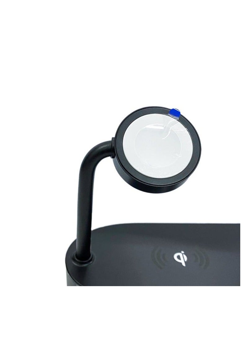 GODO 3-in-1 Wireless Charging Station, 60W Power Delivery Fast Charging Dock with 10W Qi Wireless Charger, Apple Watch Magnetic Charger & USB Output, Charging Stand for iPhone, Apple Watch, EarPods - C94 - Image 3