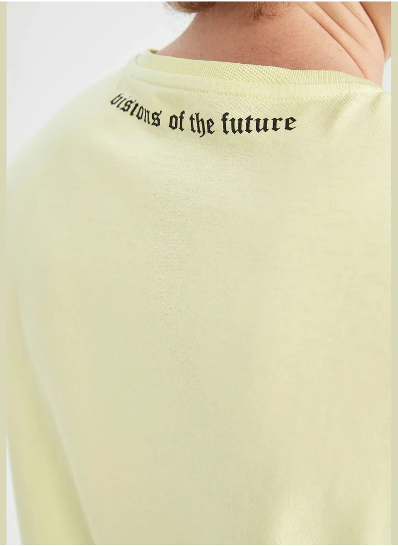 DeFacto Regular Fit Short Sleeve Printed T-Shirt