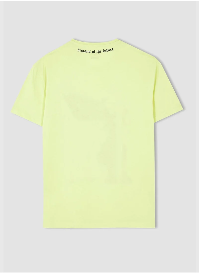 DeFacto Regular Fit Short Sleeve Printed T-Shirt