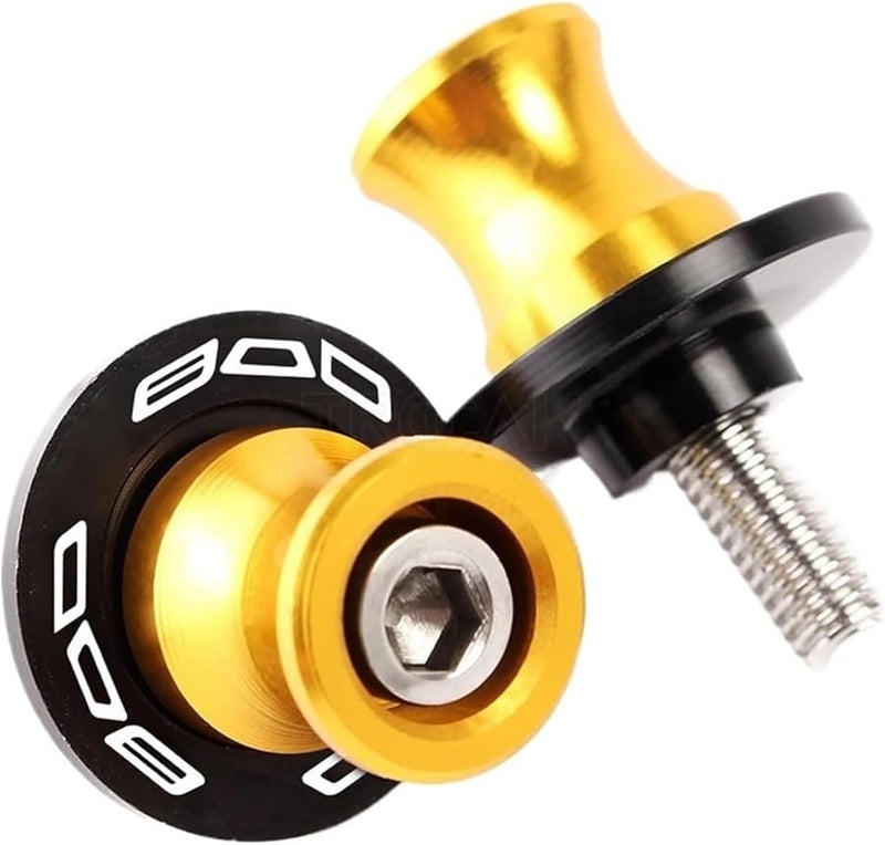 Gold Motorcycle CNC Aluminum Swingarm Spool Slider Stand Screw Accessories Compatible with Kawasaki Z800 2013 2016 - Image 2
