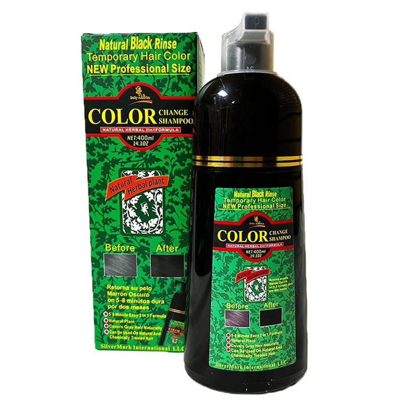 Deity America Deity Shampoo Color Change Kit Natural Herbal Black  Professional Size 141oz 400ml