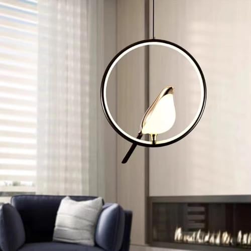 blissbells Chirpy Bird Hanging Pendent Light Suitable for Living Room, Bedroom, Kitchen Island, Lobby (3 Color Changing Warm White, Natural White, Cool White) - Pack of 1 - Image 2