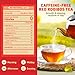 Rooibos Rocks Herbal Tea Bags  Naturally Sweet Red Rooibos Tea Organic for Children  Pregnant Women  Low Tannin GlutenFree and Caffeine Free Bags  Sustainably and Ethically Farmed  100 Count - Image 4