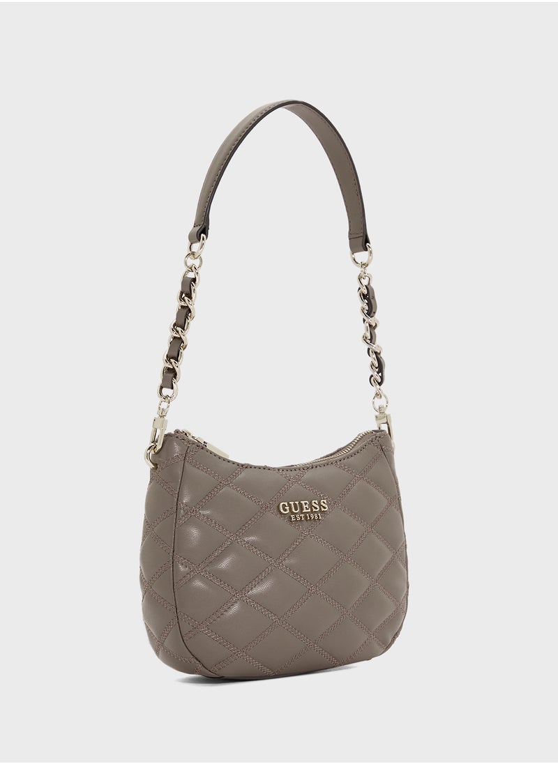جس Tamsin Top Zip Shoulder Bag  - Image 3