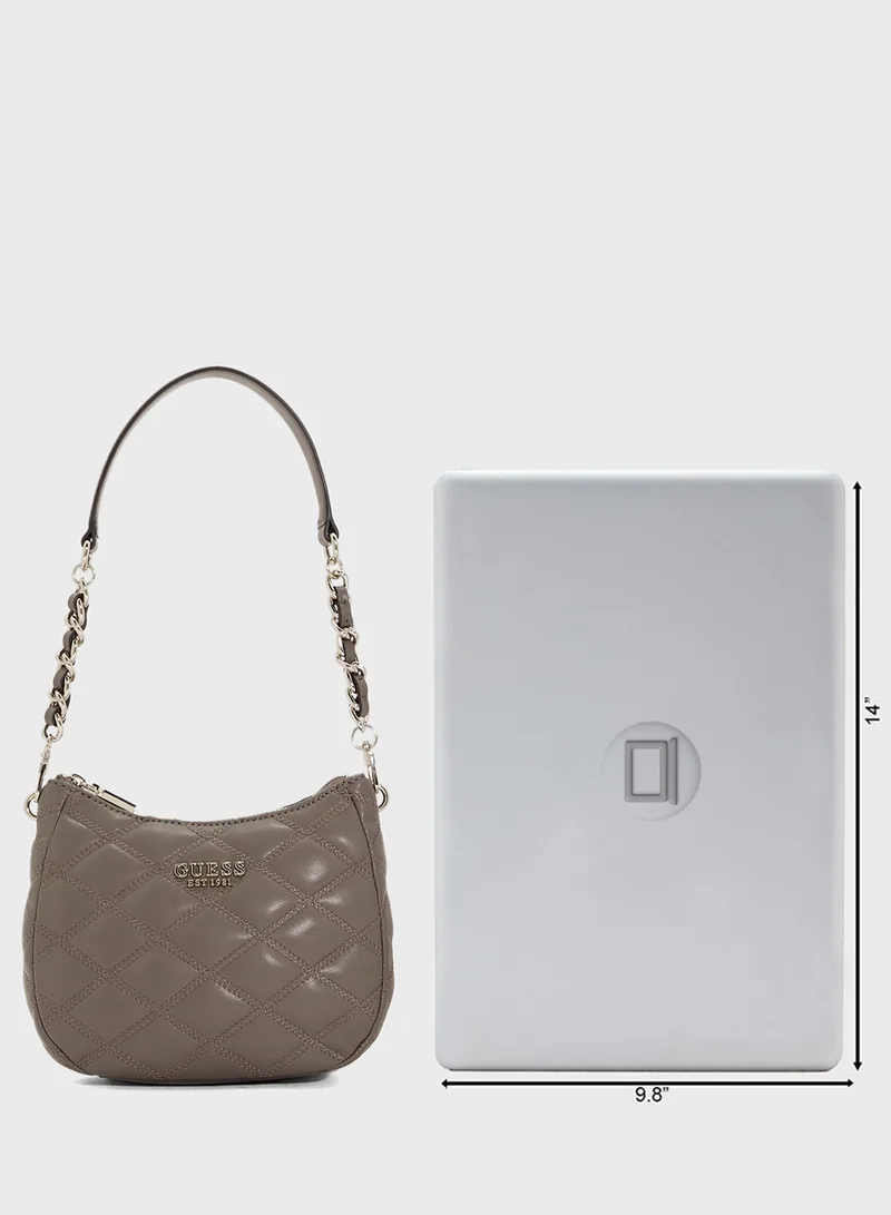 جس Tamsin Top Zip Shoulder Bag