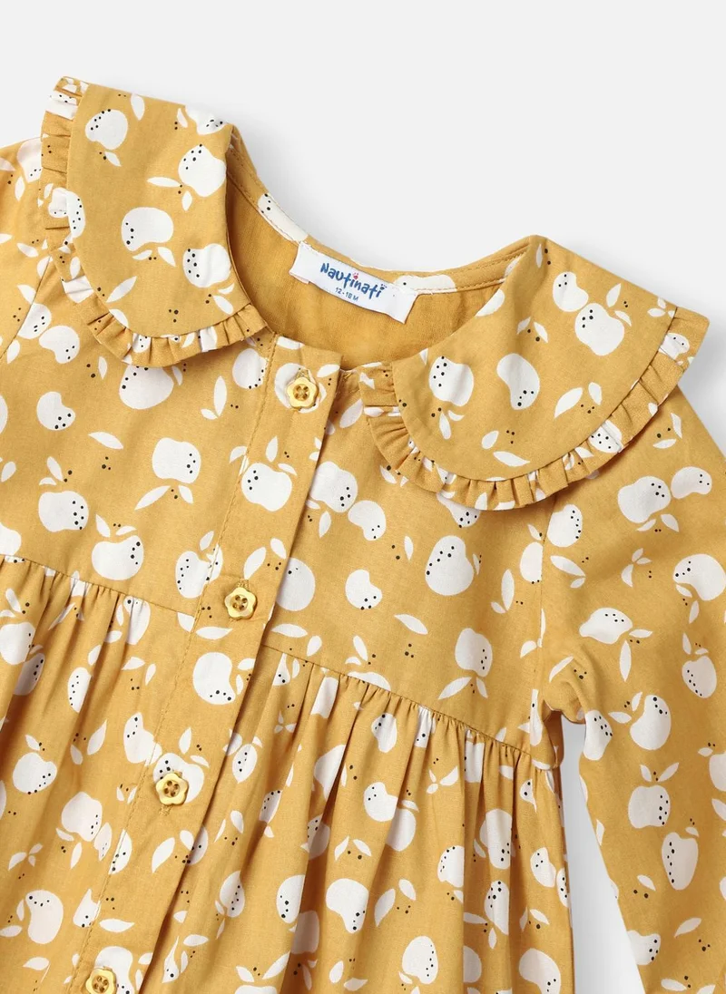 Nautinati  Printed Cotton Dress for Women | Best Price UAE
