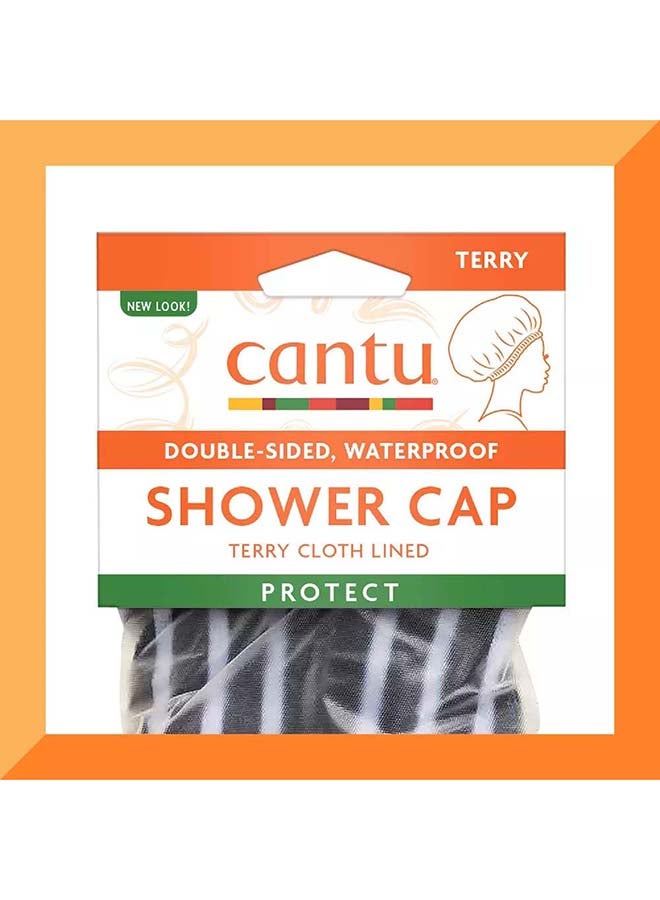 Cantu Cloth Terry Lined Shower Cap Multicolour - Image 3