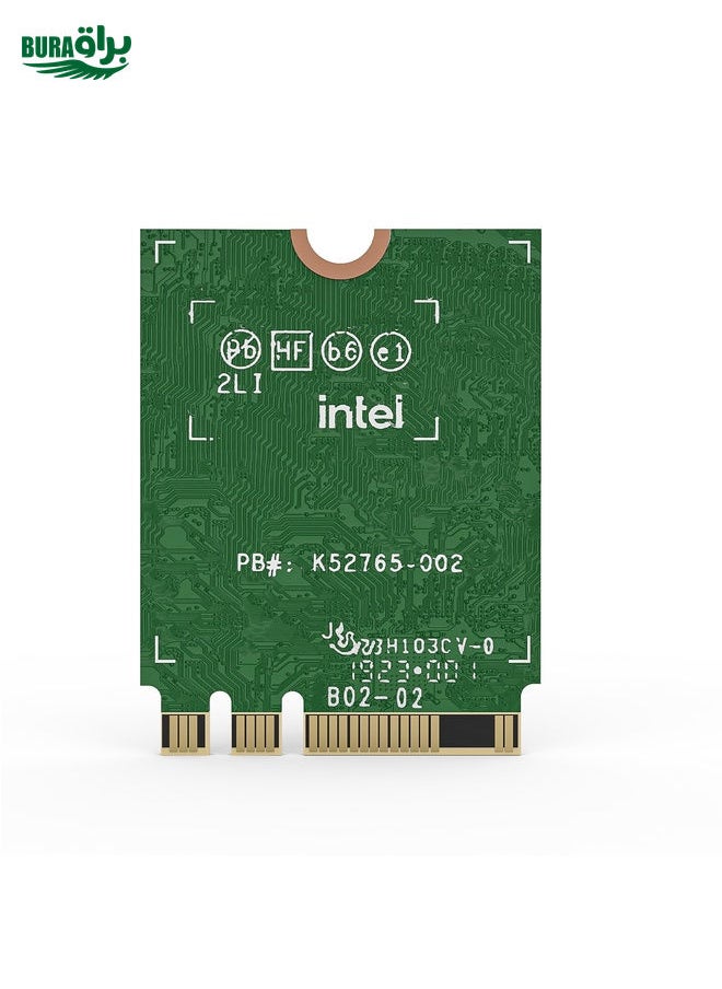BURAQ - WAVLINK WN675X3M Tri-Band Wi-Fi 6E Network Card Module BT 5.2 5400Mbps Network Adapter - Image 1