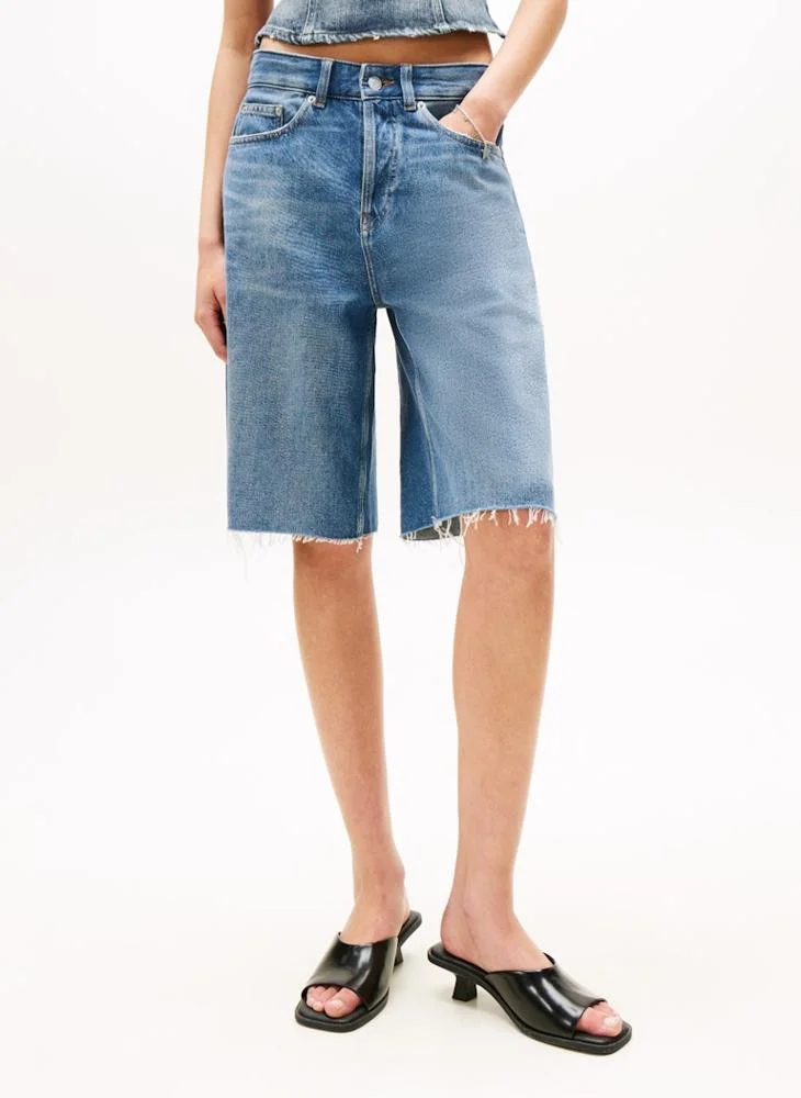 تومي جينز High Waist Denim Shorts