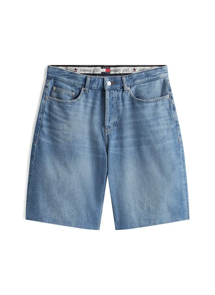 TOMMY JEANS Tommy Girl High Waist Denim Shorts