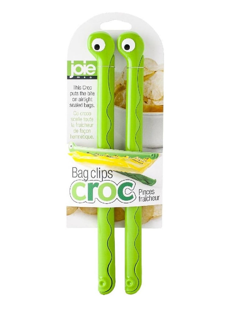 Joie Croc BBQ Clips – Heat-Resistant Tongs with Fun Crocodile Design, Ideal for Grilling & Serving - Image 2