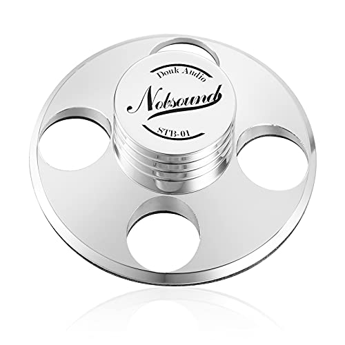 Nobsound STB-01 LP Vinyl Turntables Metal Disc Stabilizer Record Weight HiFi (Silver) - Image 4