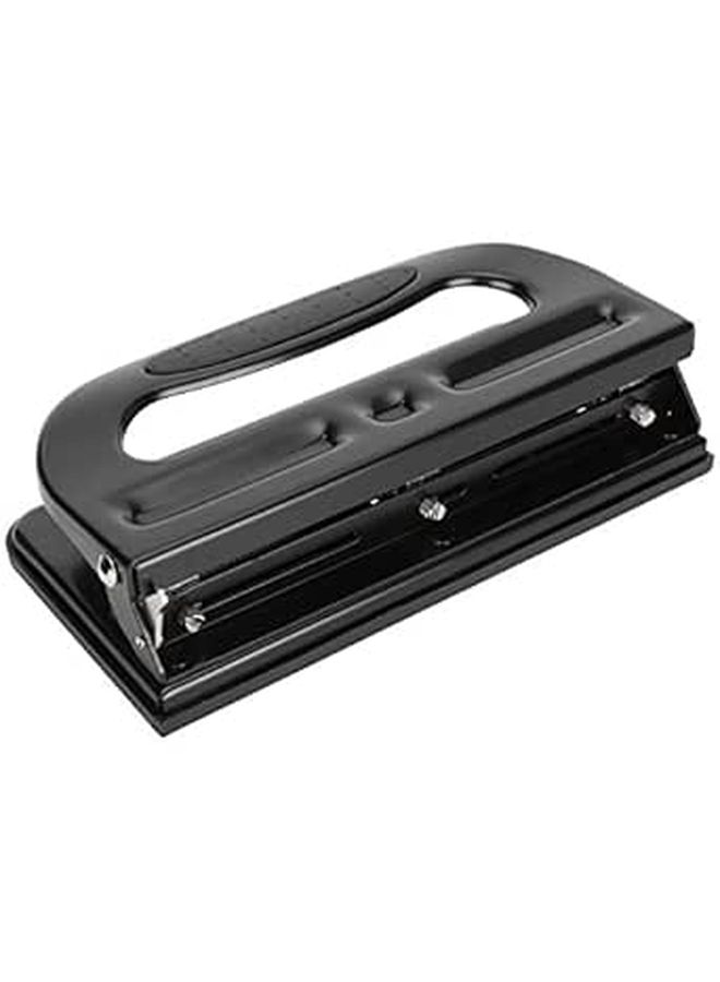 3 Hole Punch For Paper With Bottom Pad Office Supplies Hole Puncher - Image 1