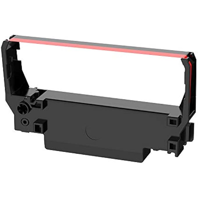 REPLACEMENT FOR ERC-30/34/38 B/R RIBBON USED WITH EPSON ERC30 ERC34 ERC38, M188B, TM-U220, TM-U220B, SNBC BTP-M300, BIXOLON GRC-220BR, SRP-275, SRP-275III (24 PACK, BLACK AND RED) - Image 3