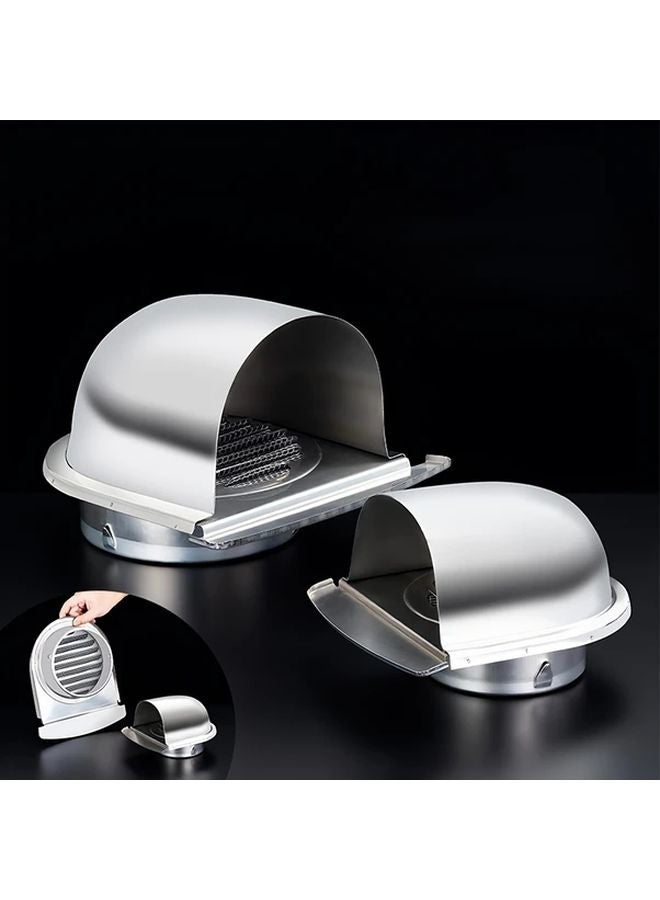 Heavy Duty Stainless Steel U Shaped Wall Vent Cover 150mm Heat Resistant Anti Rat Rust Proof - Image 2