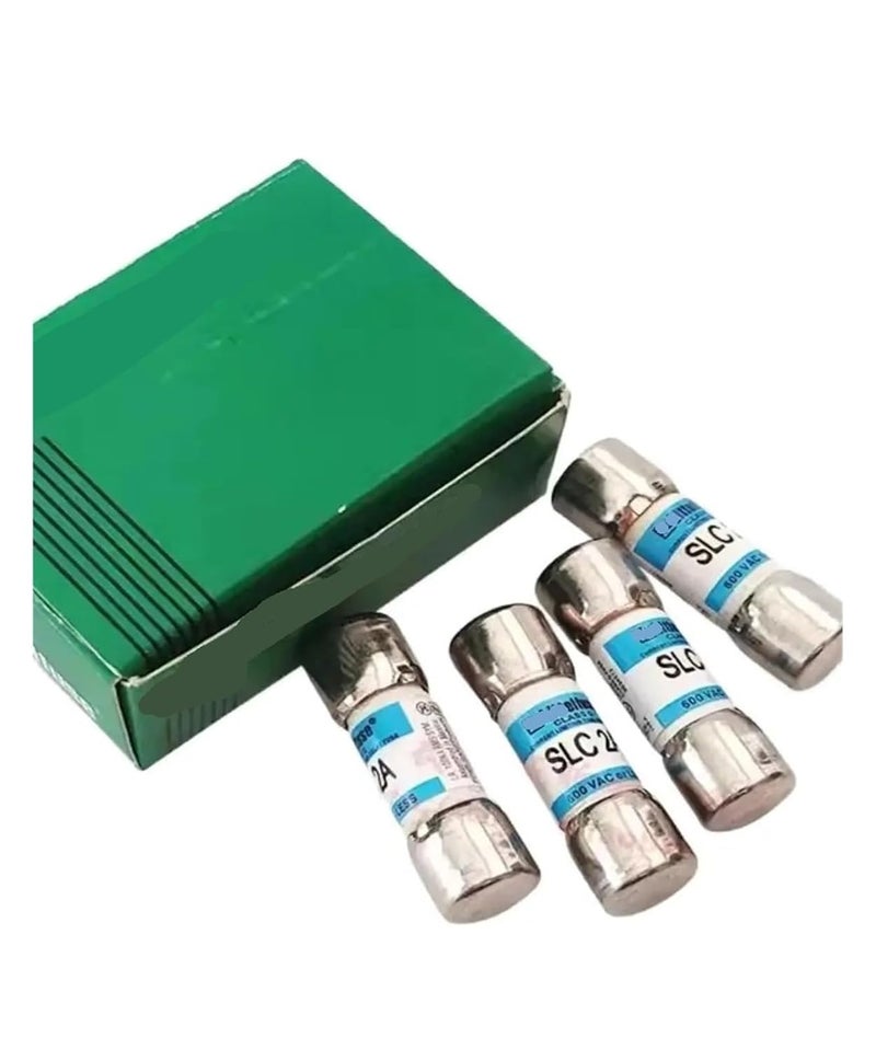 SLC 8 Silver 30A 35A 40A 45A 50A 60A 480V Fuse 1 Piece - Image 1